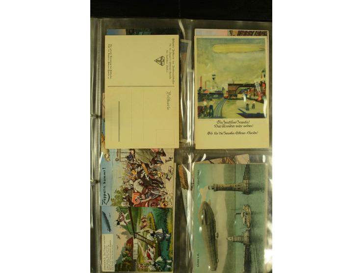 1912/1939, Sammlung mit ca. 60 Briefen und Karten inkl. Rhein-Main mit einigen besseren Frankaturen, interessanten Fahrten un