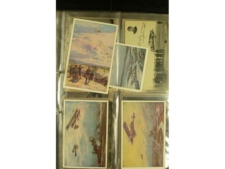 1912/1939, Sammlung mit ca. 60 Briefen und Karten inkl. Rhein-Main mit einigen besseren Frankaturen, interessanten Fahrten un