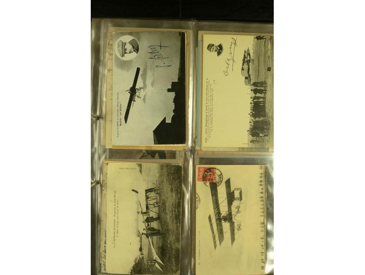 1912/1939, Sammlung mit ca. 60 Briefen und Karten inkl. Rhein-Main mit einigen besseren Frankaturen, interessanten Fahrten un