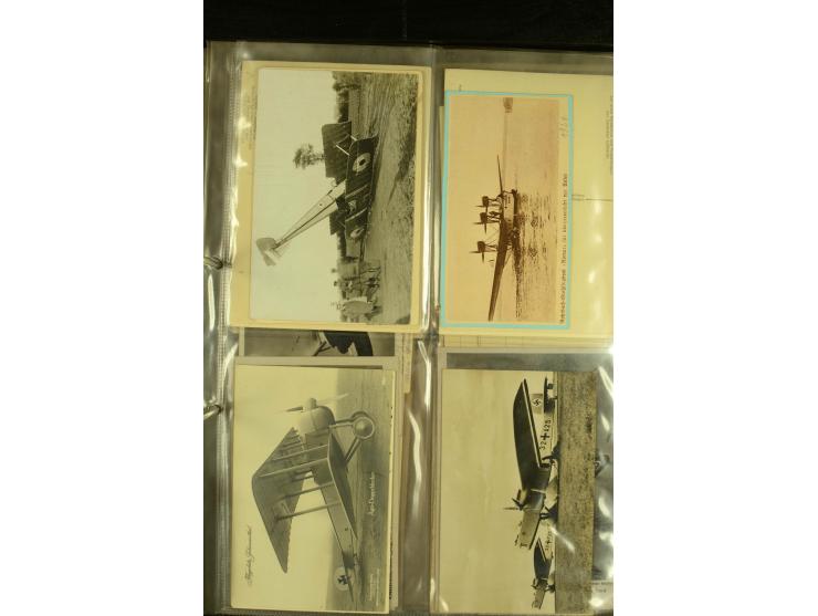 1912/1939, Sammlung mit ca. 60 Briefen und Karten inkl. Rhein-Main mit einigen besseren Frankaturen, interessanten Fahrten un