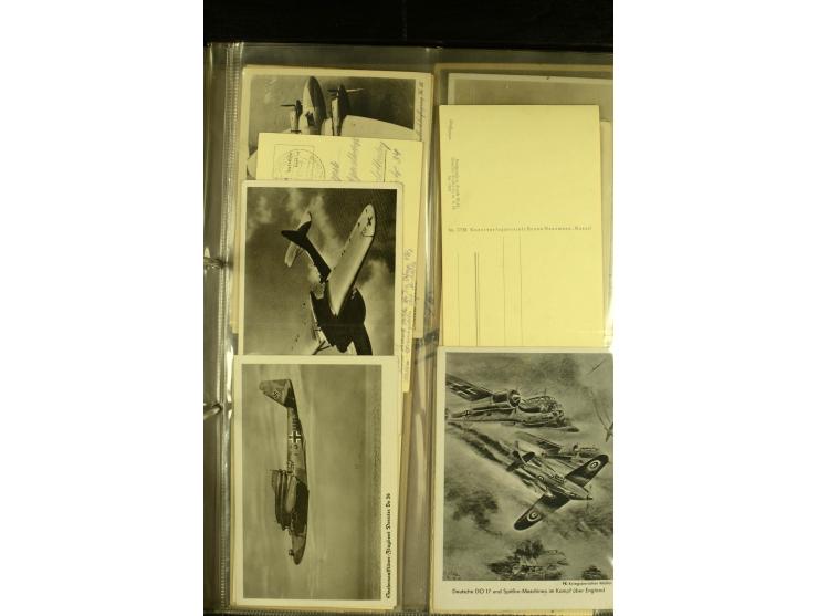 1912/1939, Sammlung mit ca. 60 Briefen und Karten inkl. Rhein-Main mit einigen besseren Frankaturen, interessanten Fahrten un