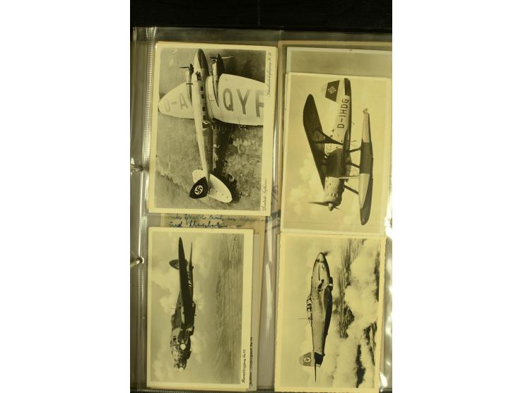 1912/1939, Sammlung mit ca. 60 Briefen und Karten inkl. Rhein-Main mit einigen besseren Frankaturen, interessanten Fahrten un