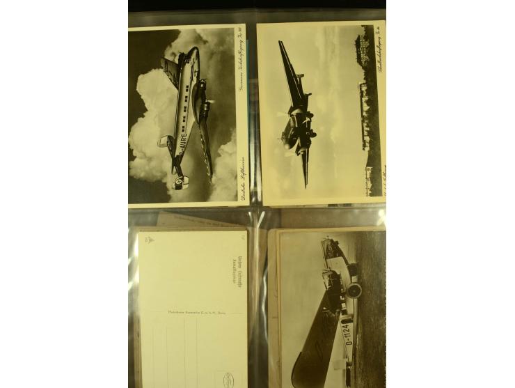 1912/1939, Sammlung mit ca. 60 Briefen und Karten inkl. Rhein-Main mit einigen besseren Frankaturen, interessanten Fahrten un
