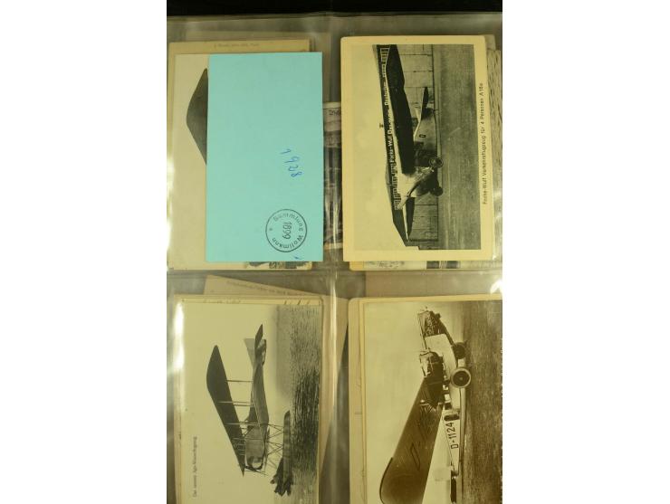 1912/1939, Sammlung mit ca. 60 Briefen und Karten inkl. Rhein-Main mit einigen besseren Frankaturen, interessanten Fahrten un