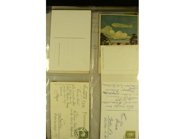 1912/1939, Sammlung mit ca. 60 Briefen und Karten inkl. Rhein-Main mit einigen besseren Frankaturen, interessanten Fahrten un