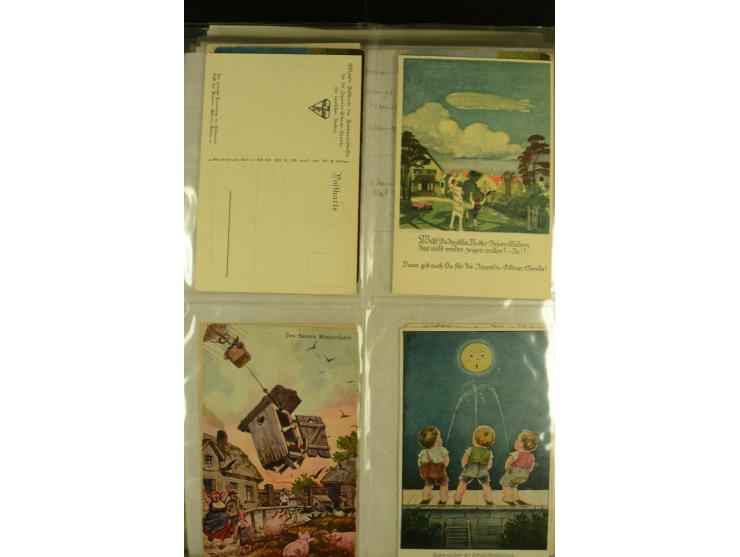 1912/1939, Sammlung mit ca. 60 Briefen und Karten inkl. Rhein-Main mit einigen besseren Frankaturen, interessanten Fahrten un