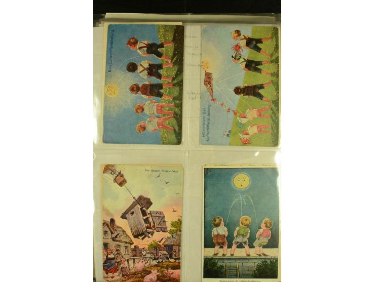 1912/1939, Sammlung mit ca. 60 Briefen und Karten inkl. Rhein-Main mit einigen besseren Frankaturen, interessanten Fahrten un