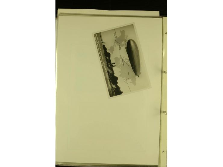 1912/1939, Sammlung mit ca. 60 Briefen und Karten inkl. Rhein-Main mit einigen besseren Frankaturen, interessanten Fahrten un