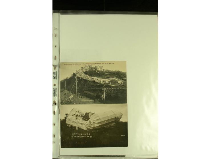 1915/1917, interessante Sammlung "Luftschiffer-Trupps" mit ca. 45 Briefen und Karten mit diversen Briefstempeln und Absenderv