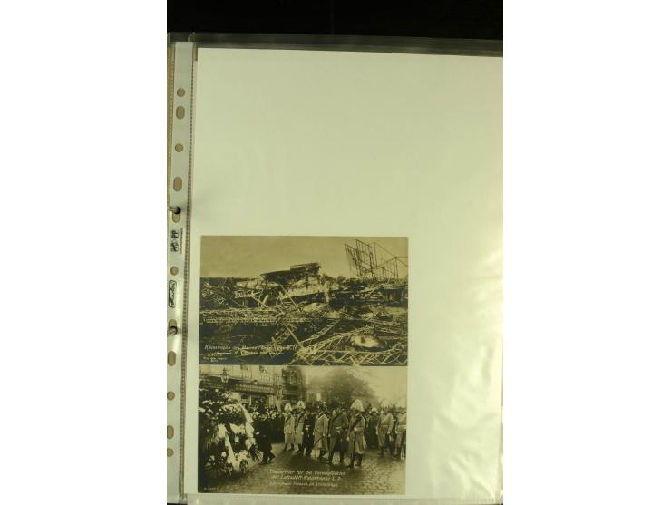 1915/1917, interessante Sammlung "Luftschiffer-Trupps" mit ca. 45 Briefen und Karten mit diversen Briefstempeln und Absenderv