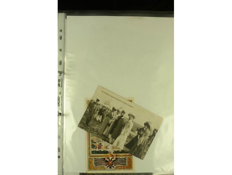 1915/1917, interessante Sammlung "Luftschiffer-Trupps" mit ca. 45 Briefen und Karten mit diversen Briefstempeln und Absenderv