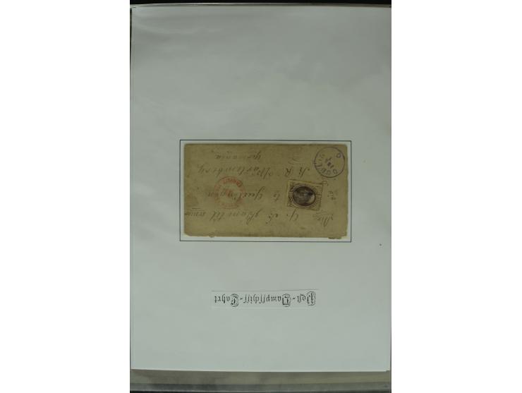 1626/1930, umfangreiche Sammlung "Transatlantik-Schiffspost" (inkl. etwas Europäische Schiffspost) mit über 150 Briefen und K