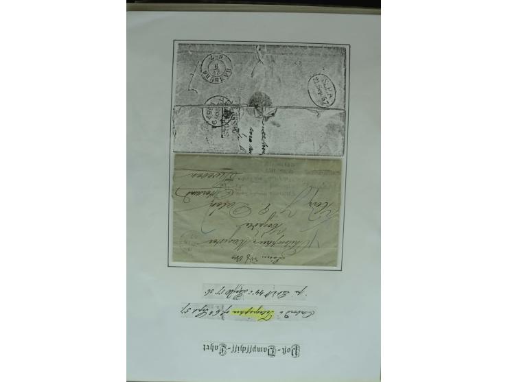 1626/1930, umfangreiche Sammlung "Transatlantik-Schiffspost" (inkl. etwas Europäische Schiffspost) mit über 150 Briefen und K