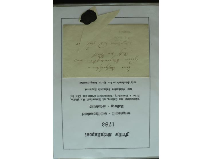 1626/1930, umfangreiche Sammlung "Transatlantik-Schiffspost" (inkl. etwas Europäische Schiffspost) mit über 150 Briefen und K