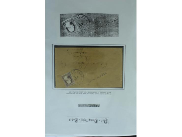 1626/1930, umfangreiche Sammlung "Transatlantik-Schiffspost" (inkl. etwas Europäische Schiffspost) mit über 150 Briefen und K