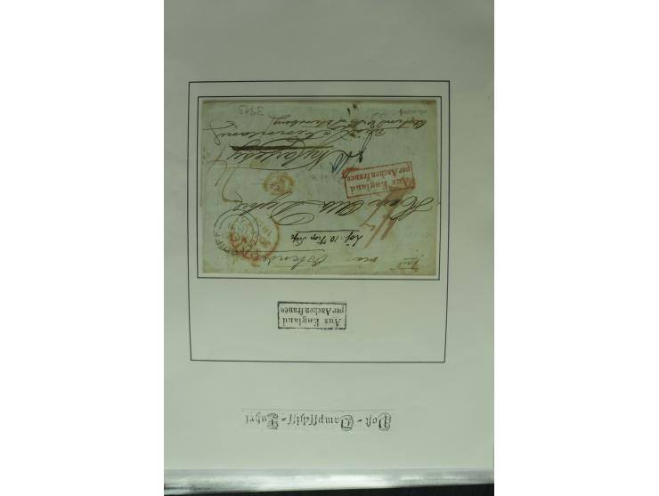 1626/1930, umfangreiche Sammlung "Transatlantik-Schiffspost" (inkl. etwas Europäische Schiffspost) mit über 150 Briefen und K