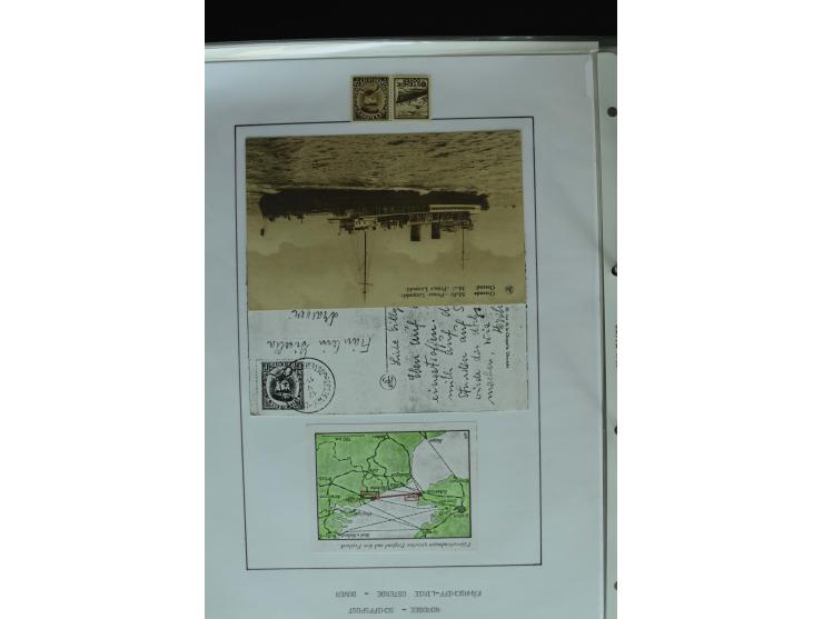 1626/1930, umfangreiche Sammlung "Transatlantik-Schiffspost" (inkl. etwas Europäische Schiffspost) mit über 150 Briefen und K