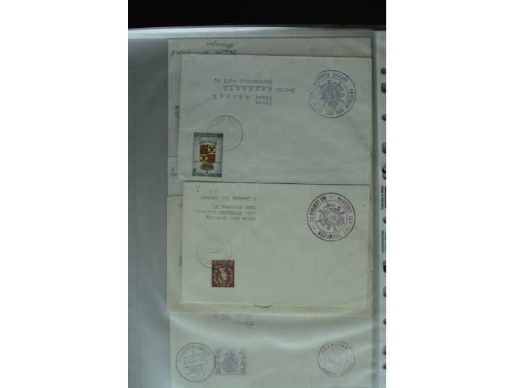 1626/1930, umfangreiche Sammlung "Transatlantik-Schiffspost" (inkl. etwas Europäische Schiffspost) mit über 150 Briefen und K