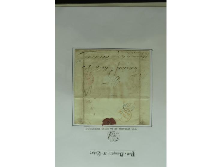 1626/1930, umfangreiche Sammlung "Transatlantik-Schiffspost" (inkl. etwas Europäische Schiffspost) mit über 150 Briefen und K