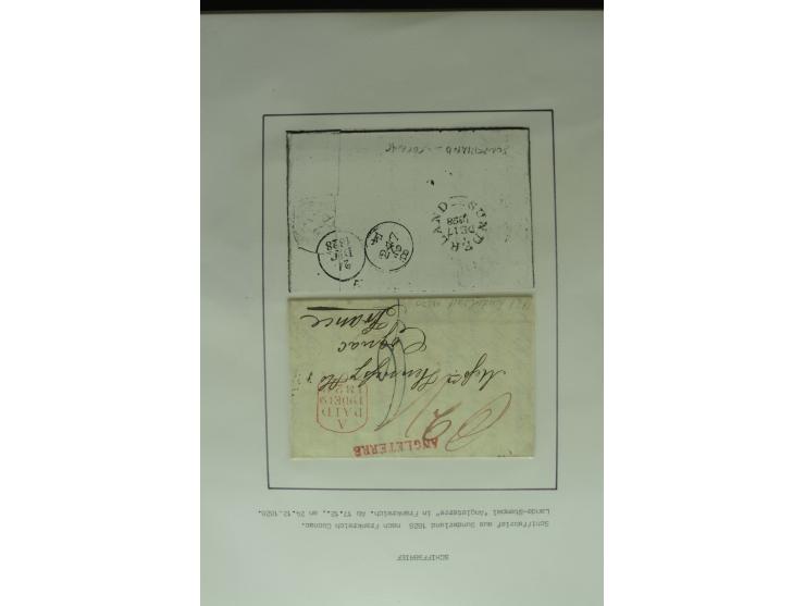 1626/1930, umfangreiche Sammlung "Transatlantik-Schiffspost" (inkl. etwas Europäische Schiffspost) mit über 150 Briefen und K