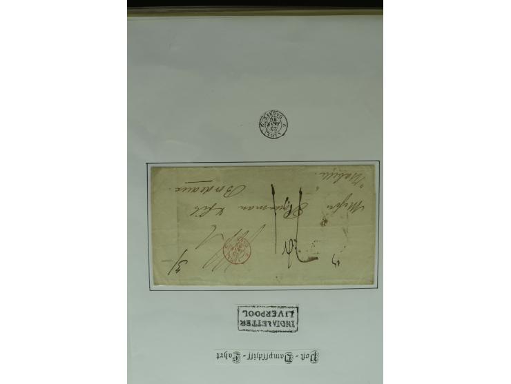 1626/1930, umfangreiche Sammlung "Transatlantik-Schiffspost" (inkl. etwas Europäische Schiffspost) mit über 150 Briefen und K