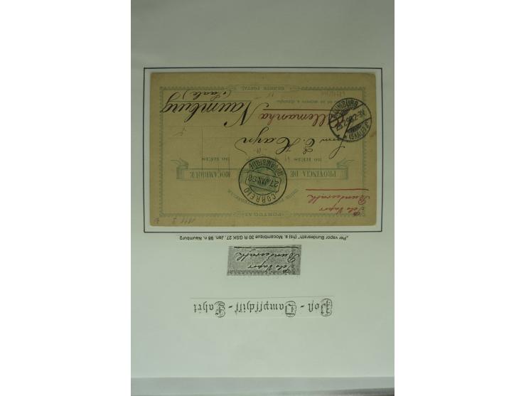 1626/1930, umfangreiche Sammlung "Transatlantik-Schiffspost" (inkl. etwas Europäische Schiffspost) mit über 150 Briefen und K