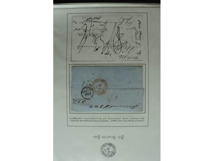 1626/1930, umfangreiche Sammlung "Transatlantik-Schiffspost" (inkl. etwas Europäische Schiffspost) mit über 150 Briefen und K