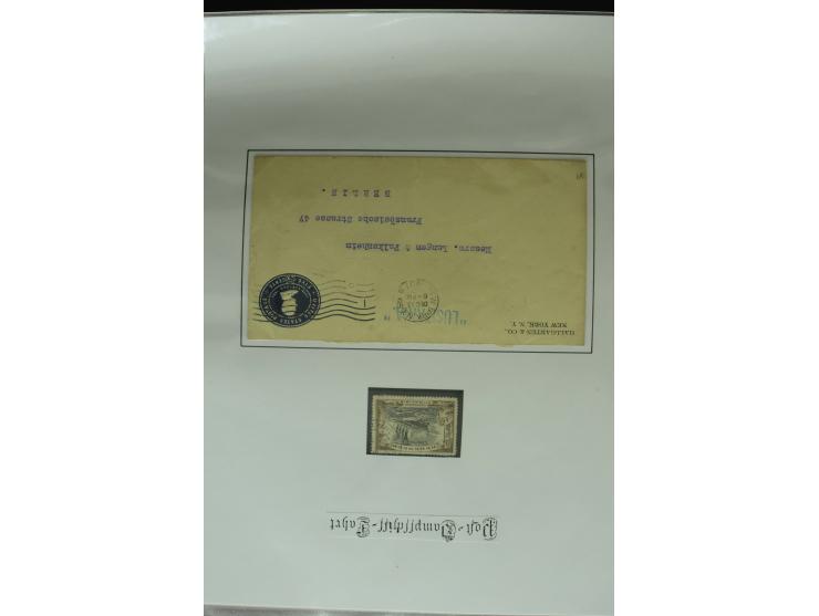 1626/1930, umfangreiche Sammlung "Transatlantik-Schiffspost" (inkl. etwas Europäische Schiffspost) mit über 150 Briefen und K