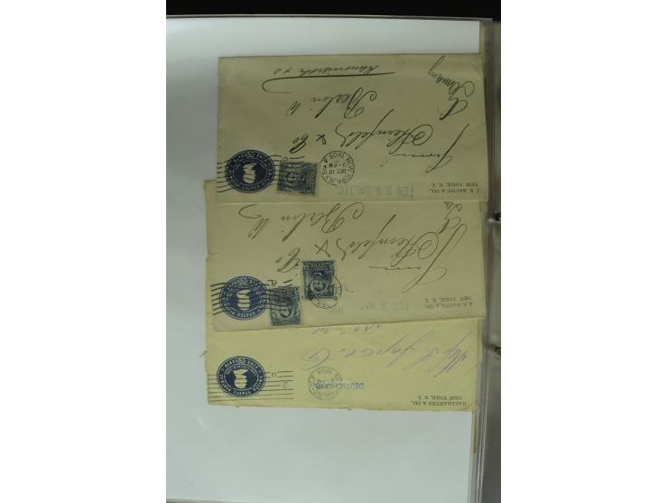 1626/1930, umfangreiche Sammlung "Transatlantik-Schiffspost" (inkl. etwas Europäische Schiffspost) mit über 150 Briefen und K