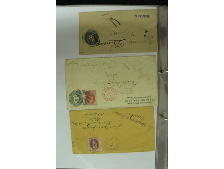 1626/1930, umfangreiche Sammlung "Transatlantik-Schiffspost" (inkl. etwas Europäische Schiffspost) mit über 150 Briefen und K