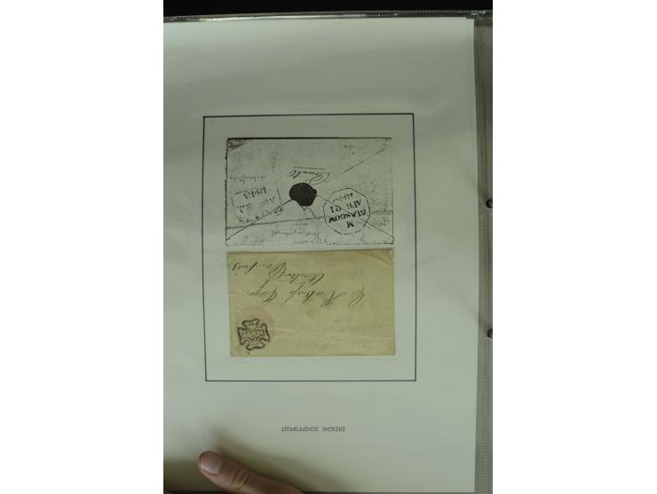 1626/1930, umfangreiche Sammlung "Transatlantik-Schiffspost" (inkl. etwas Europäische Schiffspost) mit über 150 Briefen und K