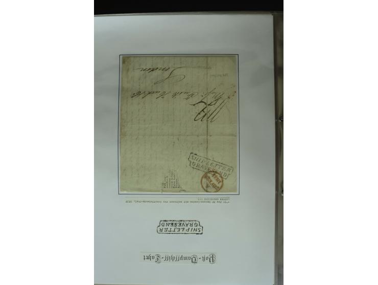 1626/1930, umfangreiche Sammlung "Transatlantik-Schiffspost" (inkl. etwas Europäische Schiffspost) mit über 150 Briefen und K