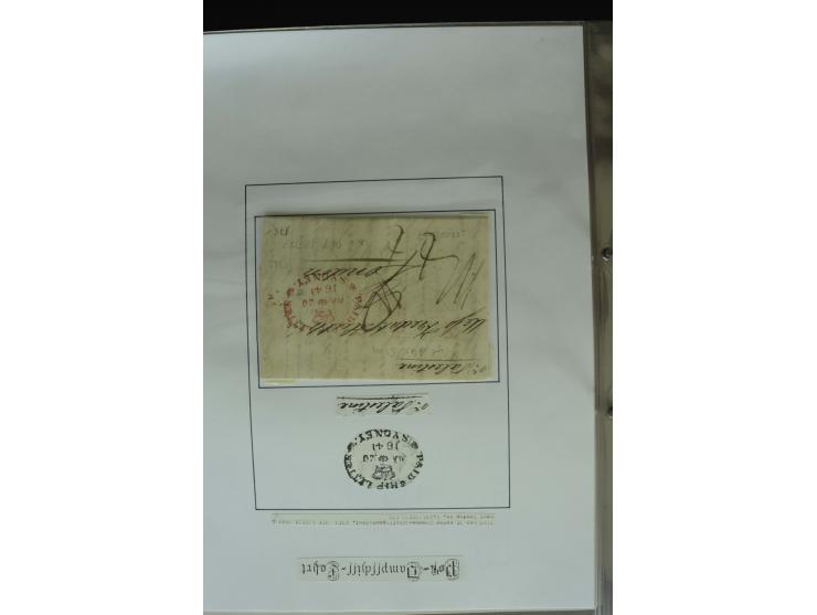 1626/1930, umfangreiche Sammlung "Transatlantik-Schiffspost" (inkl. etwas Europäische Schiffspost) mit über 150 Briefen und K