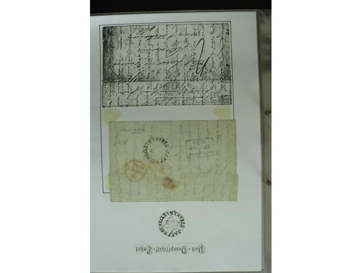 1626/1930, umfangreiche Sammlung "Transatlantik-Schiffspost" (inkl. etwas Europäische Schiffspost) mit über 150 Briefen und K