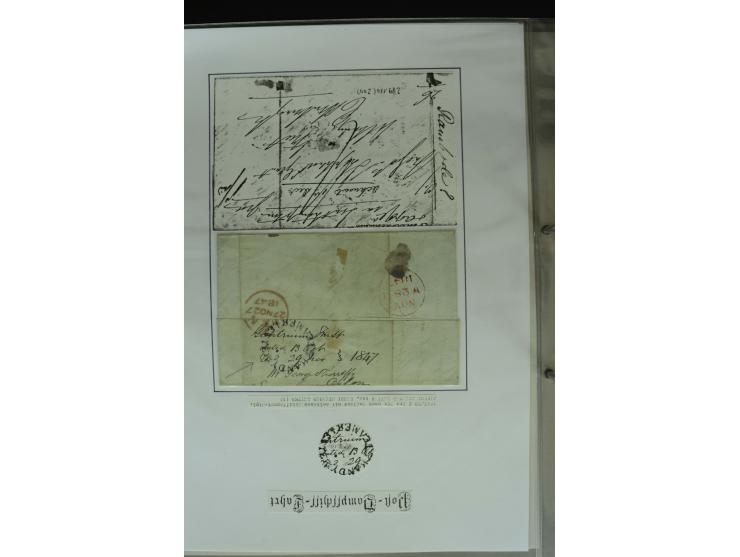 1626/1930, umfangreiche Sammlung "Transatlantik-Schiffspost" (inkl. etwas Europäische Schiffspost) mit über 150 Briefen und K