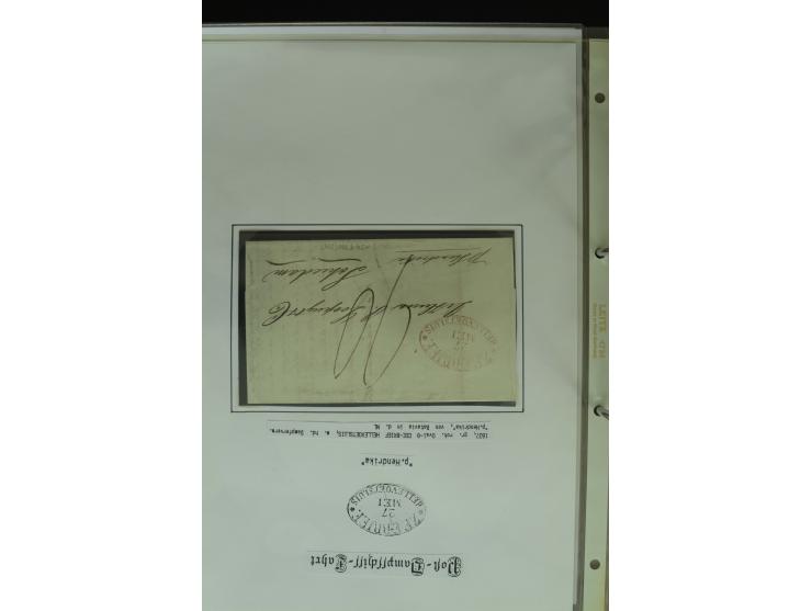 1626/1930, umfangreiche Sammlung "Transatlantik-Schiffspost" (inkl. etwas Europäische Schiffspost) mit über 150 Briefen und K