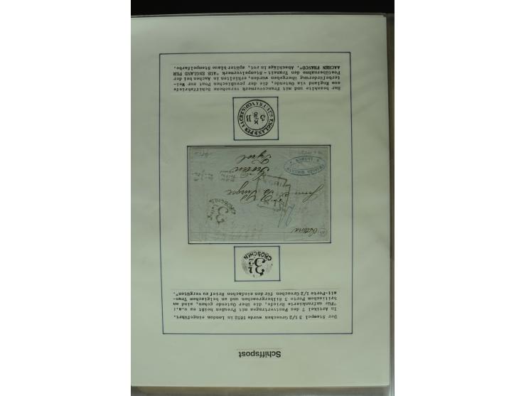 1626/1930, umfangreiche Sammlung "Transatlantik-Schiffspost" (inkl. etwas Europäische Schiffspost) mit über 150 Briefen und K