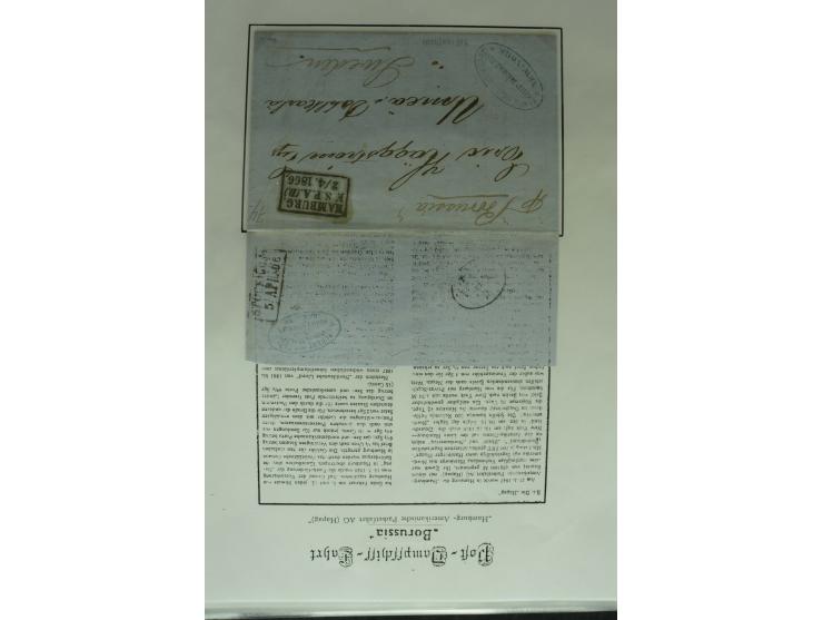 1626/1930, umfangreiche Sammlung "Transatlantik-Schiffspost" (inkl. etwas Europäische Schiffspost) mit über 150 Briefen und K