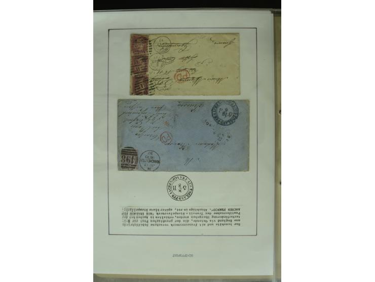 1626/1930, umfangreiche Sammlung "Transatlantik-Schiffspost" (inkl. etwas Europäische Schiffspost) mit über 150 Briefen und K