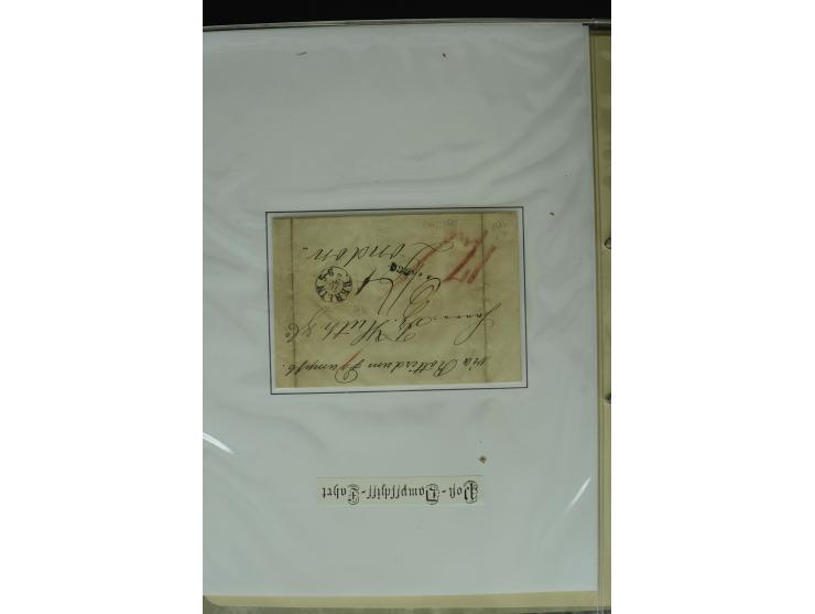 1626/1930, umfangreiche Sammlung "Transatlantik-Schiffspost" (inkl. etwas Europäische Schiffspost) mit über 150 Briefen und K