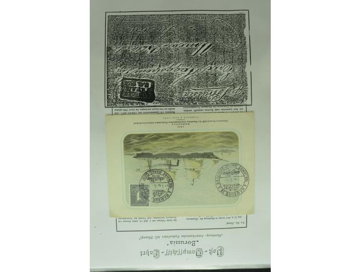 1626/1930, umfangreiche Sammlung "Transatlantik-Schiffspost" (inkl. etwas Europäische Schiffspost) mit über 150 Briefen und K