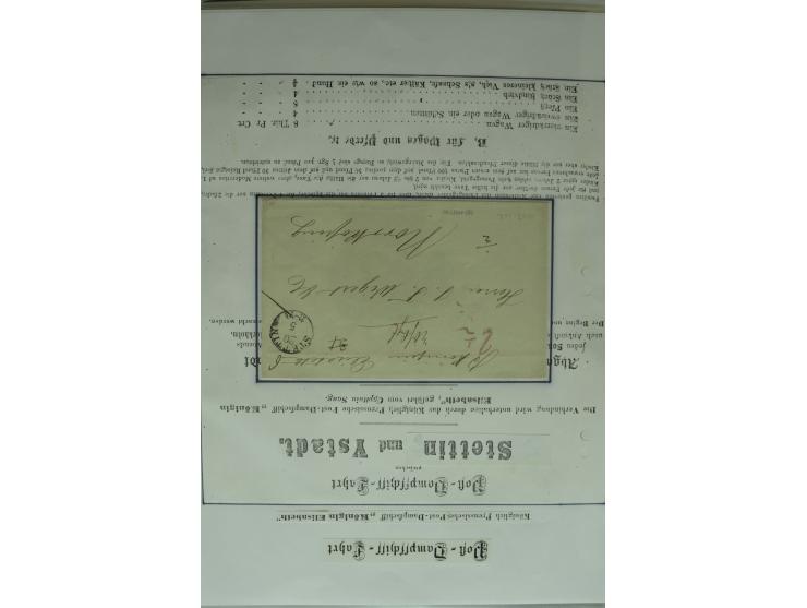 1626/1930, umfangreiche Sammlung "Transatlantik-Schiffspost" (inkl. etwas Europäische Schiffspost) mit über 150 Briefen und K