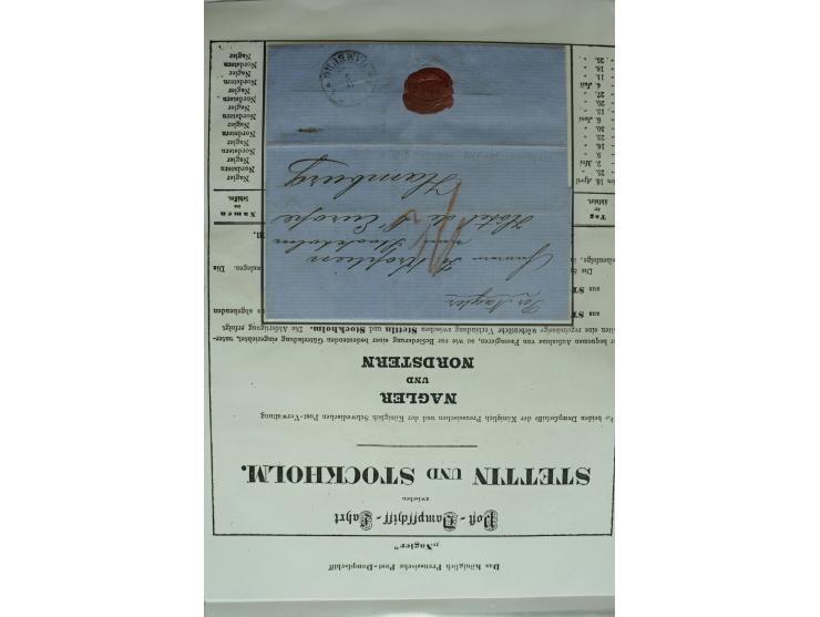 1626/1930, umfangreiche Sammlung "Transatlantik-Schiffspost" (inkl. etwas Europäische Schiffspost) mit über 150 Briefen und K