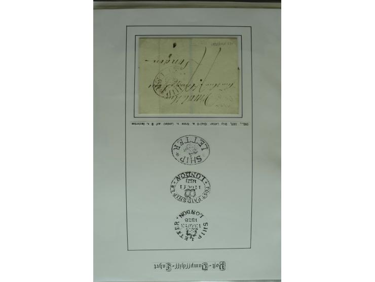 1626/1930, umfangreiche Sammlung "Transatlantik-Schiffspost" (inkl. etwas Europäische Schiffspost) mit über 150 Briefen und K