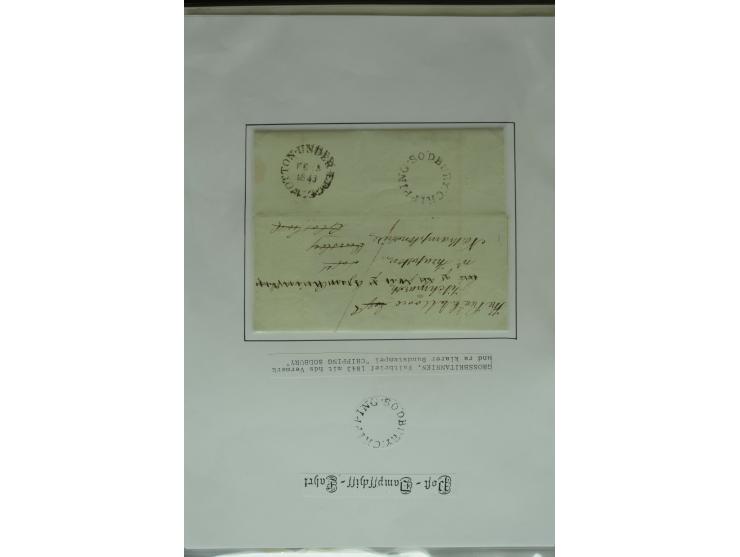 1626/1930, umfangreiche Sammlung "Transatlantik-Schiffspost" (inkl. etwas Europäische Schiffspost) mit über 150 Briefen und K