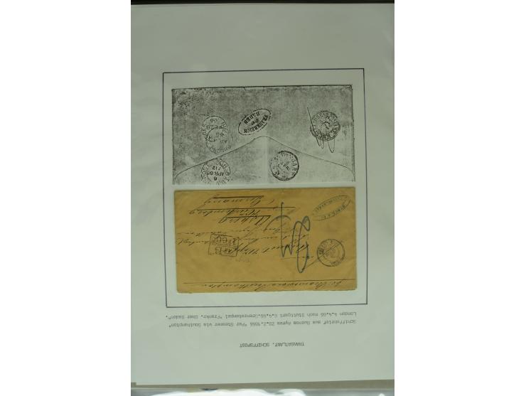 1626/1930, umfangreiche Sammlung "Transatlantik-Schiffspost" (inkl. etwas Europäische Schiffspost) mit über 150 Briefen und K