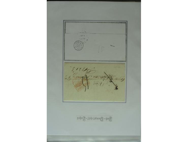 1626/1930, umfangreiche Sammlung "Transatlantik-Schiffspost" (inkl. etwas Europäische Schiffspost) mit über 150 Briefen und K