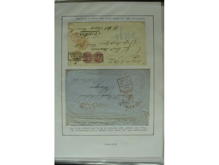 1626/1930, umfangreiche Sammlung "Transatlantik-Schiffspost" (inkl. etwas Europäische Schiffspost) mit über 150 Briefen und K