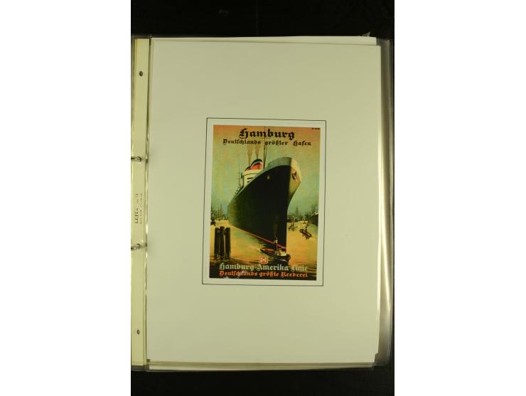 1886/1940 (ca.), interessante Sammlung "Deutsche Seepost" mit fast 100 Briefen und Karten und einigen Briefstücken (u.a. "DSP