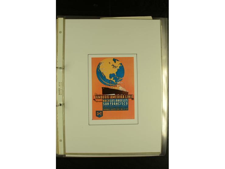 1886/1940 (ca.), interessante Sammlung "Deutsche Seepost" mit fast 100 Briefen und Karten und einigen Briefstücken (u.a. "DSP